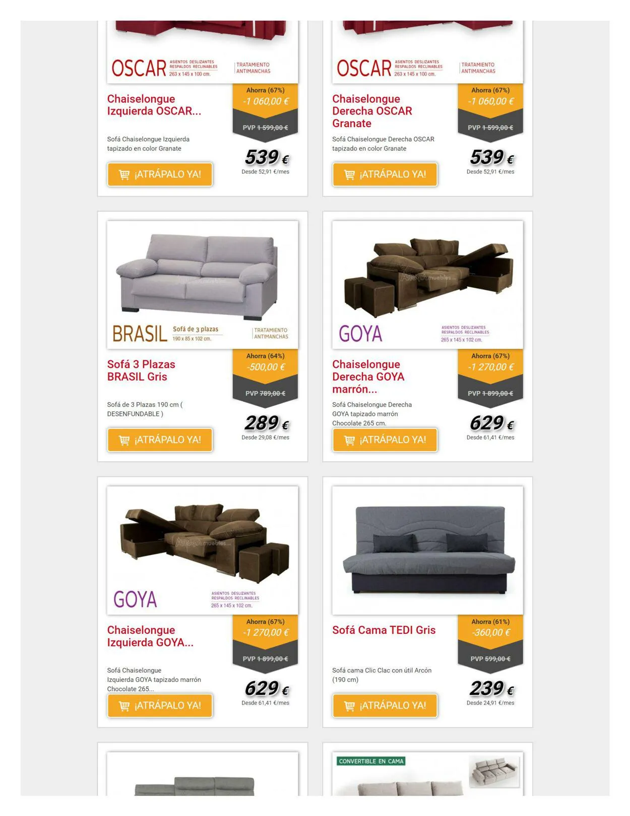 Catálogo de Atrapamuebles Oferta actual 26 de octubre al 8 de noviembre 2023 - Página 16