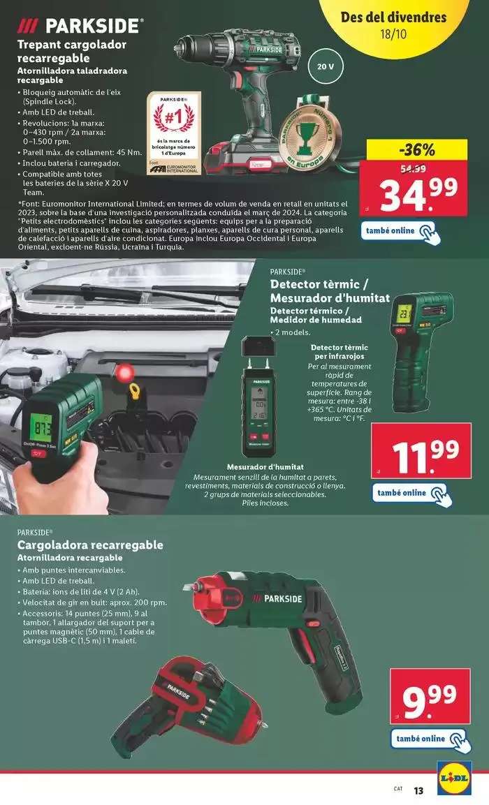 Catálogo de ¡Semana del superahorro Lidl Plus! 14 de octubre al 20 de octubre 2024 - Página 35