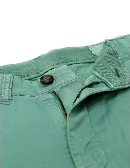 Pantalón popelin Verde claro