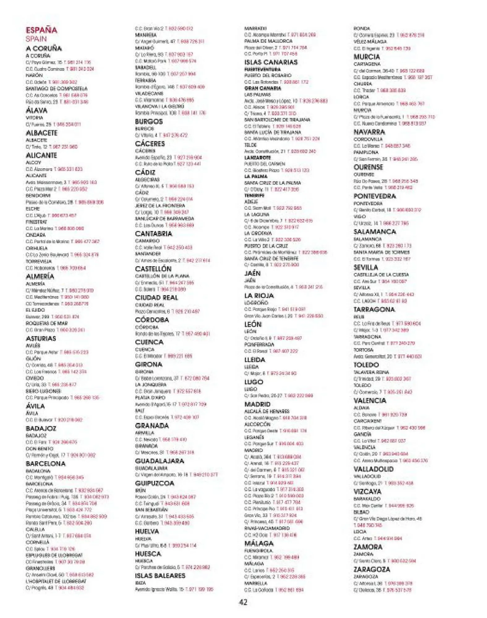 Catálogo de Folleto Punt Roma 17 de abril al 21 de julio 2023 - Página 42