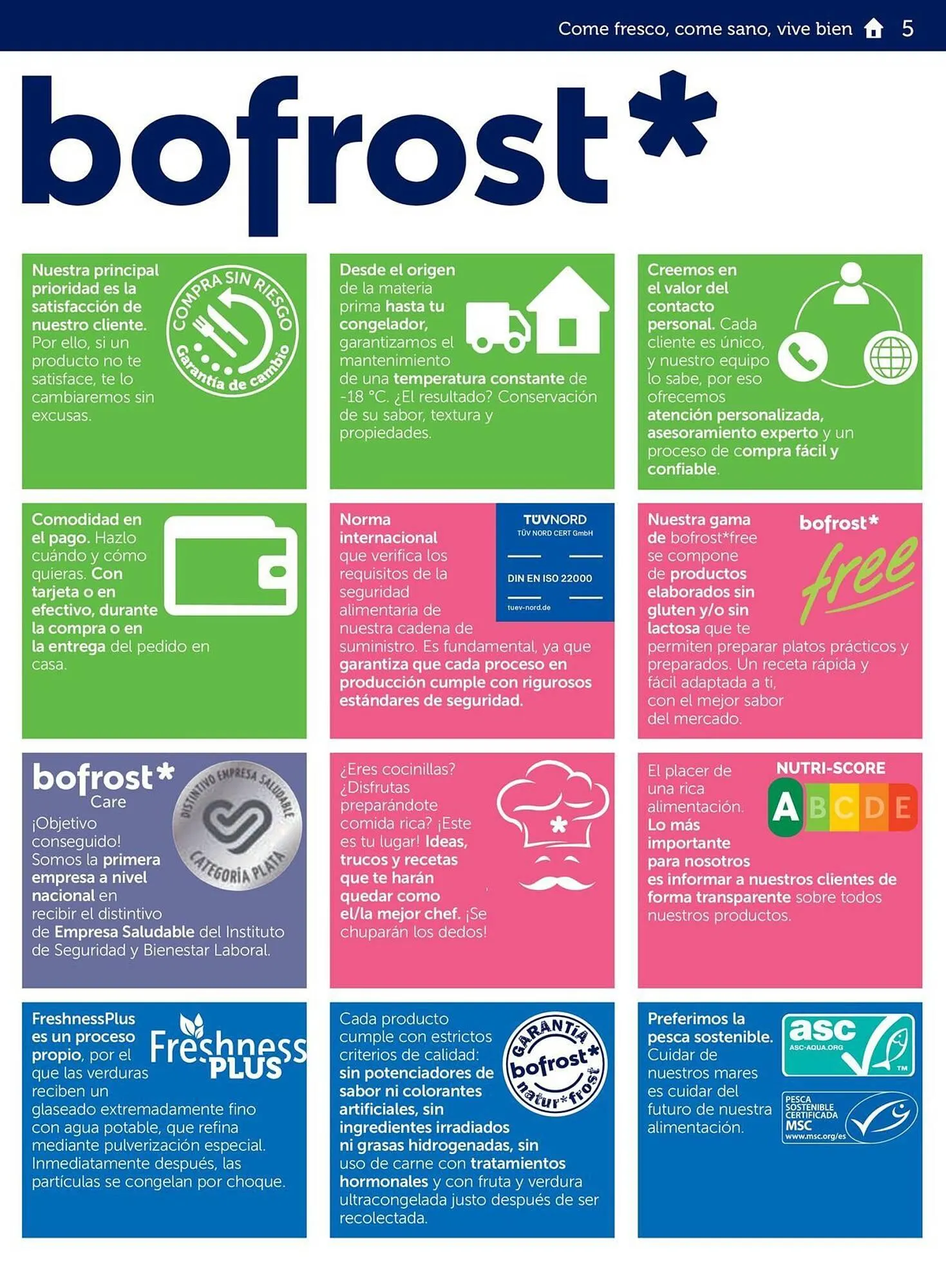 Catálogo de Catálogo Bofrost 15 de septiembre al 31 de diciembre 2025 - Página 5