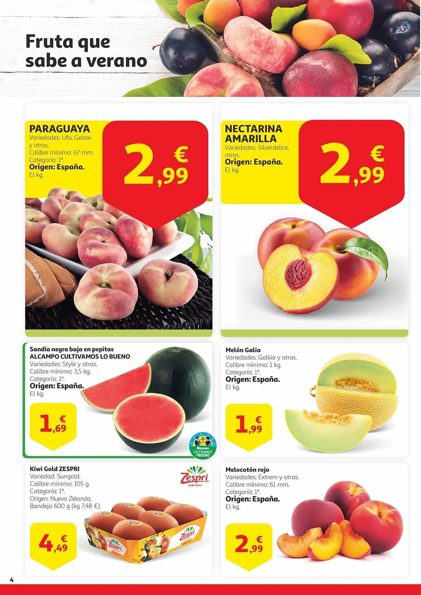 Catálogo de Folleto Alcampo 1 de julio al 14 de julio 2025 - Página 4