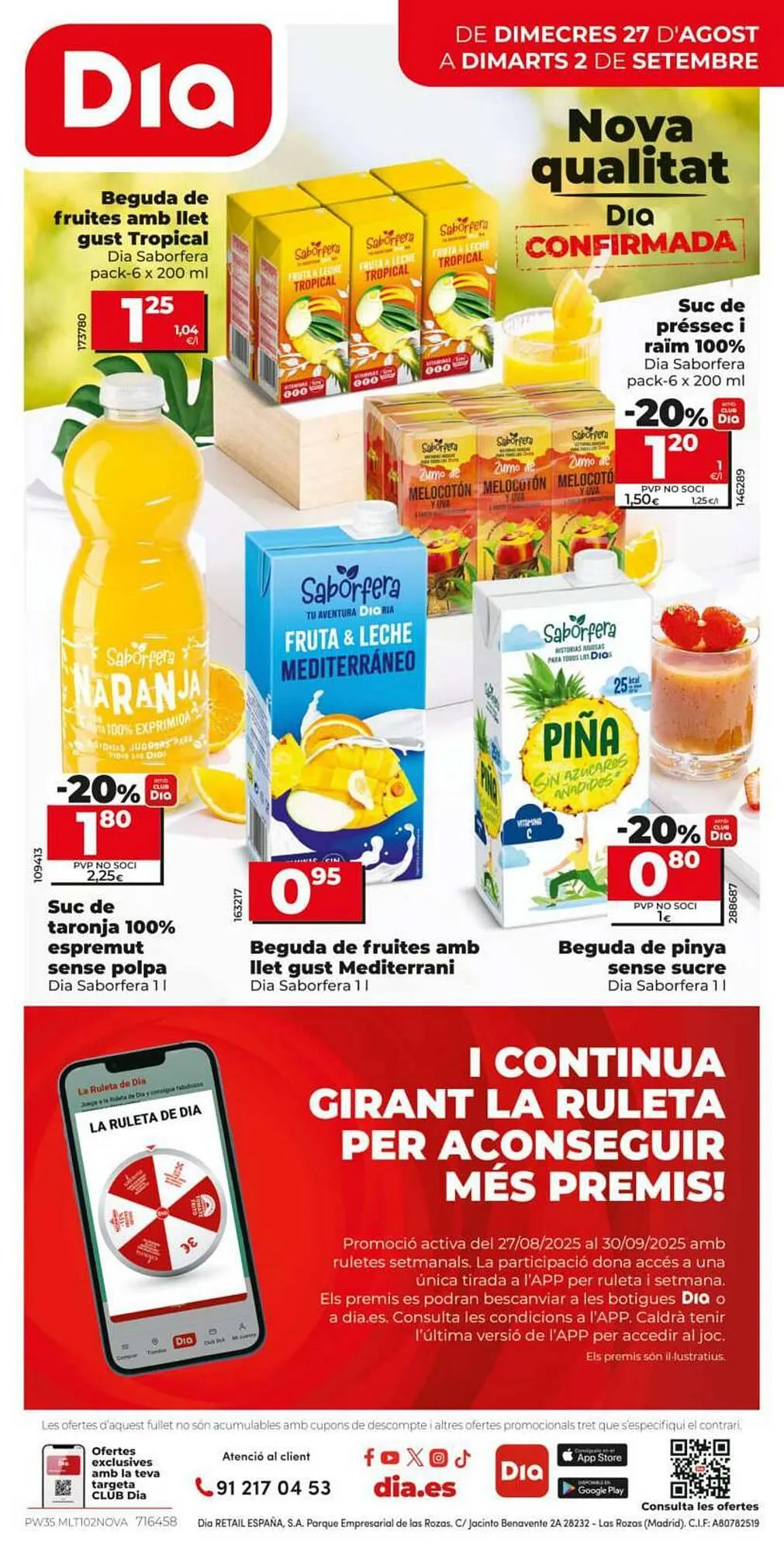 Catálogo de Folleto Dia 27 de agosto al 2 de septiembre 2025 - Página 12