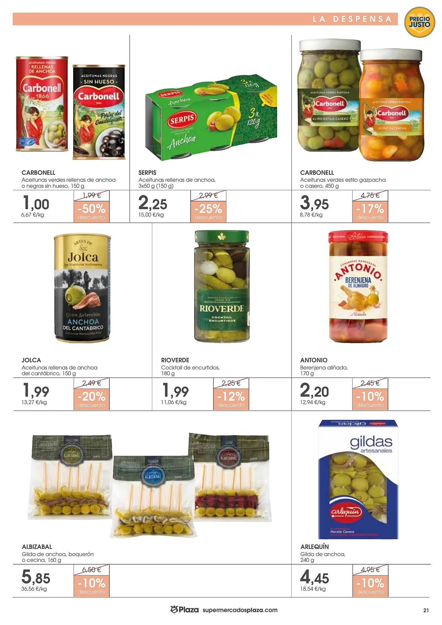 Catálogo de Folleto Supermercados Plaza 10 de abril al 22 de abril 2026 - Página 21