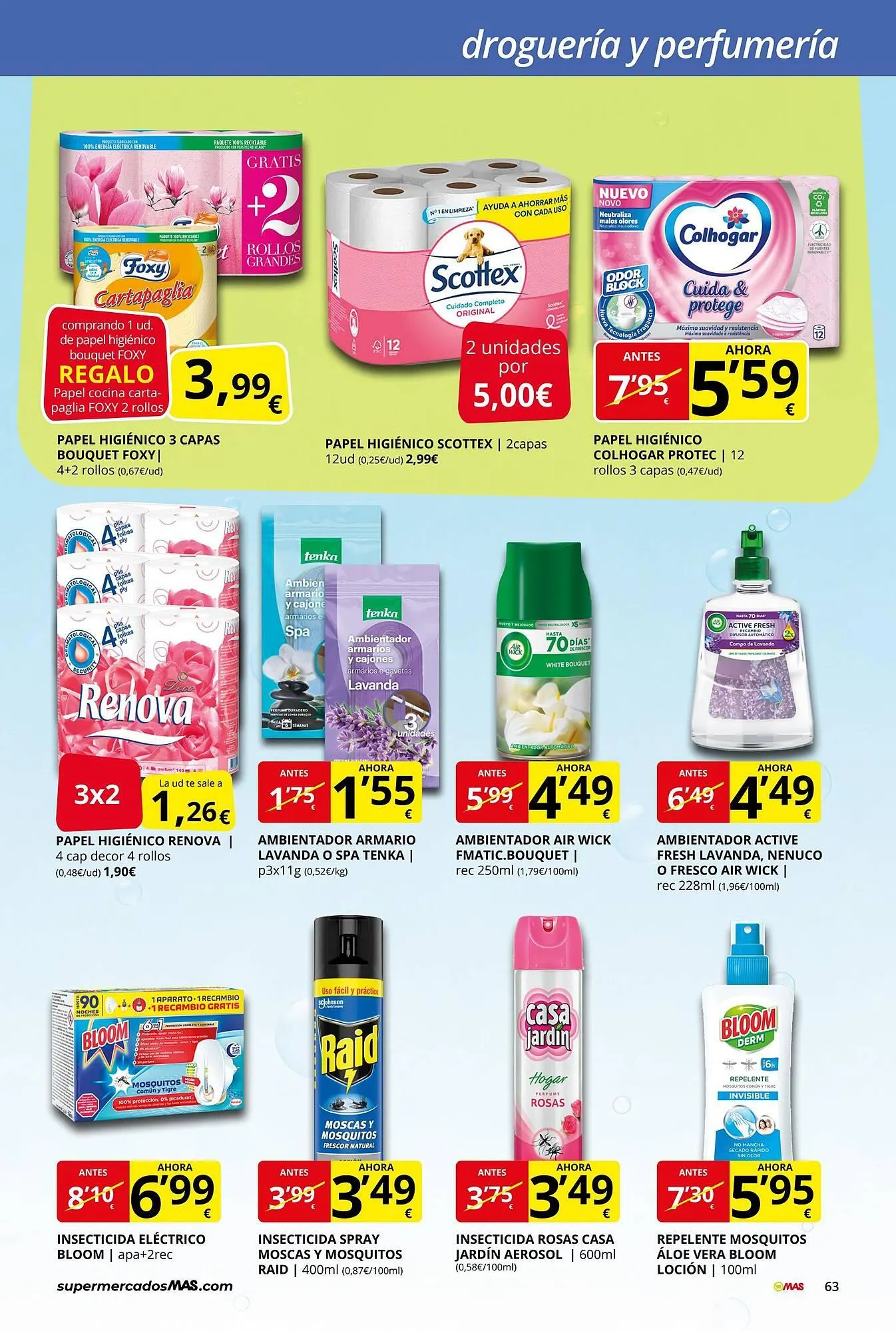 Catálogo de Folleto Supermercados MAS 30 de abril al 28 de mayo 2026 - Página 63