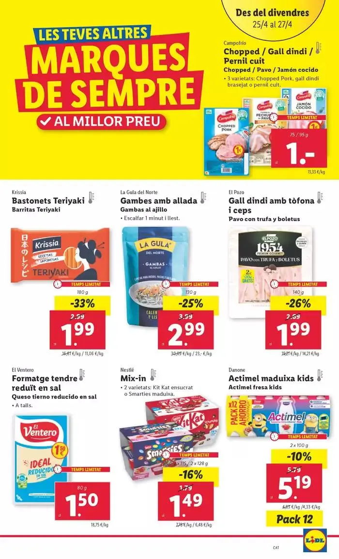 Catálogo de № 1 PRECIO - Ofertas válidas del 21/04 al 27/04 21 de abril al 27 de abril 2025 - Página 23