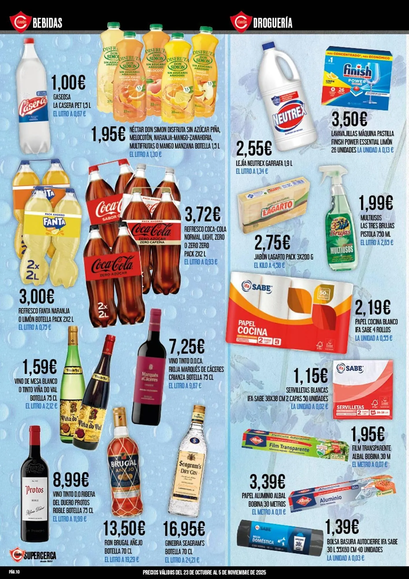 Catálogo de Folleto Claudio 24 de octubre al 5 de noviembre 2025 - Página 10