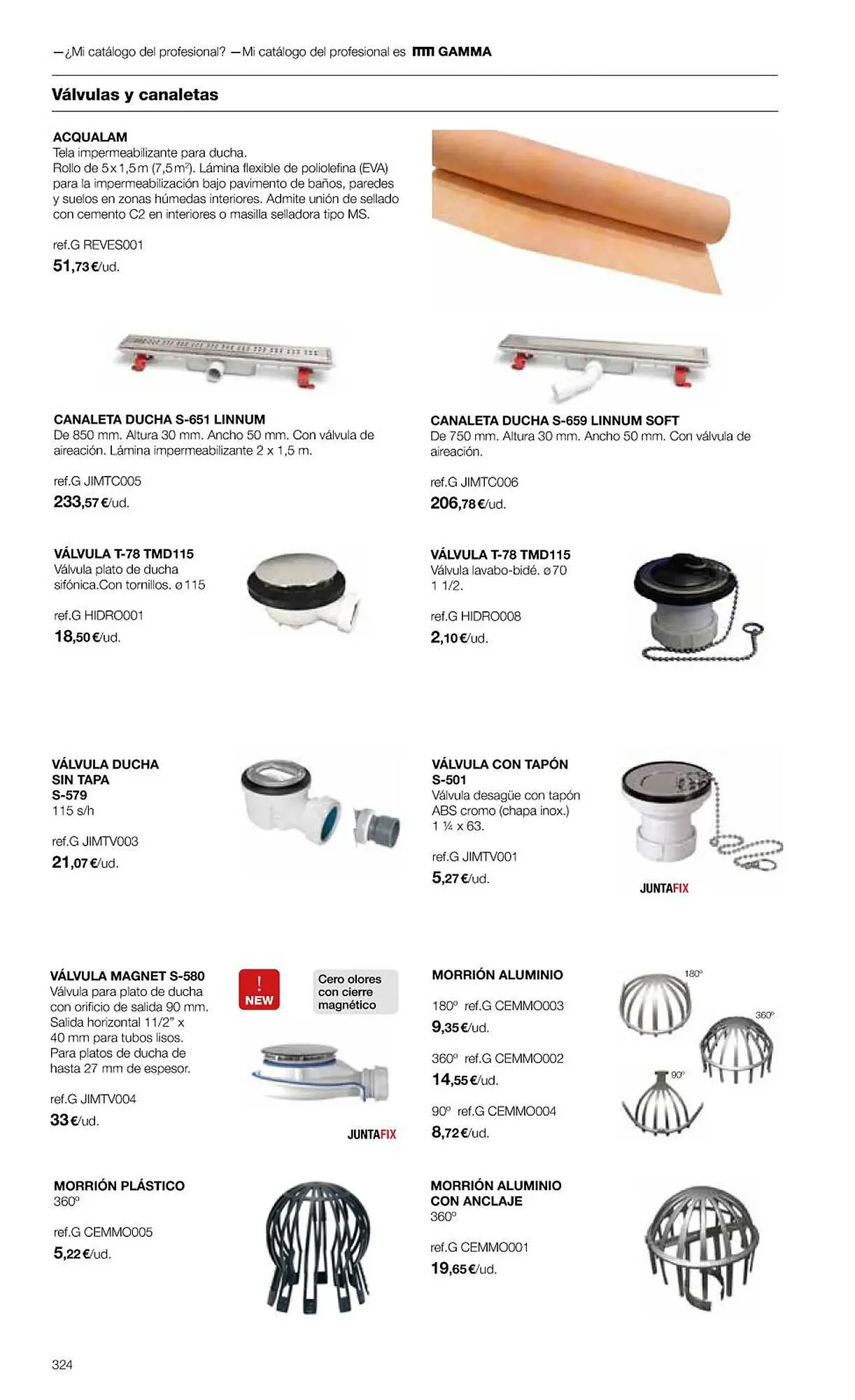 Catálogo de Folleto Grup Gamma 1 de febrero al 31 de diciembre 2023 - Página 326