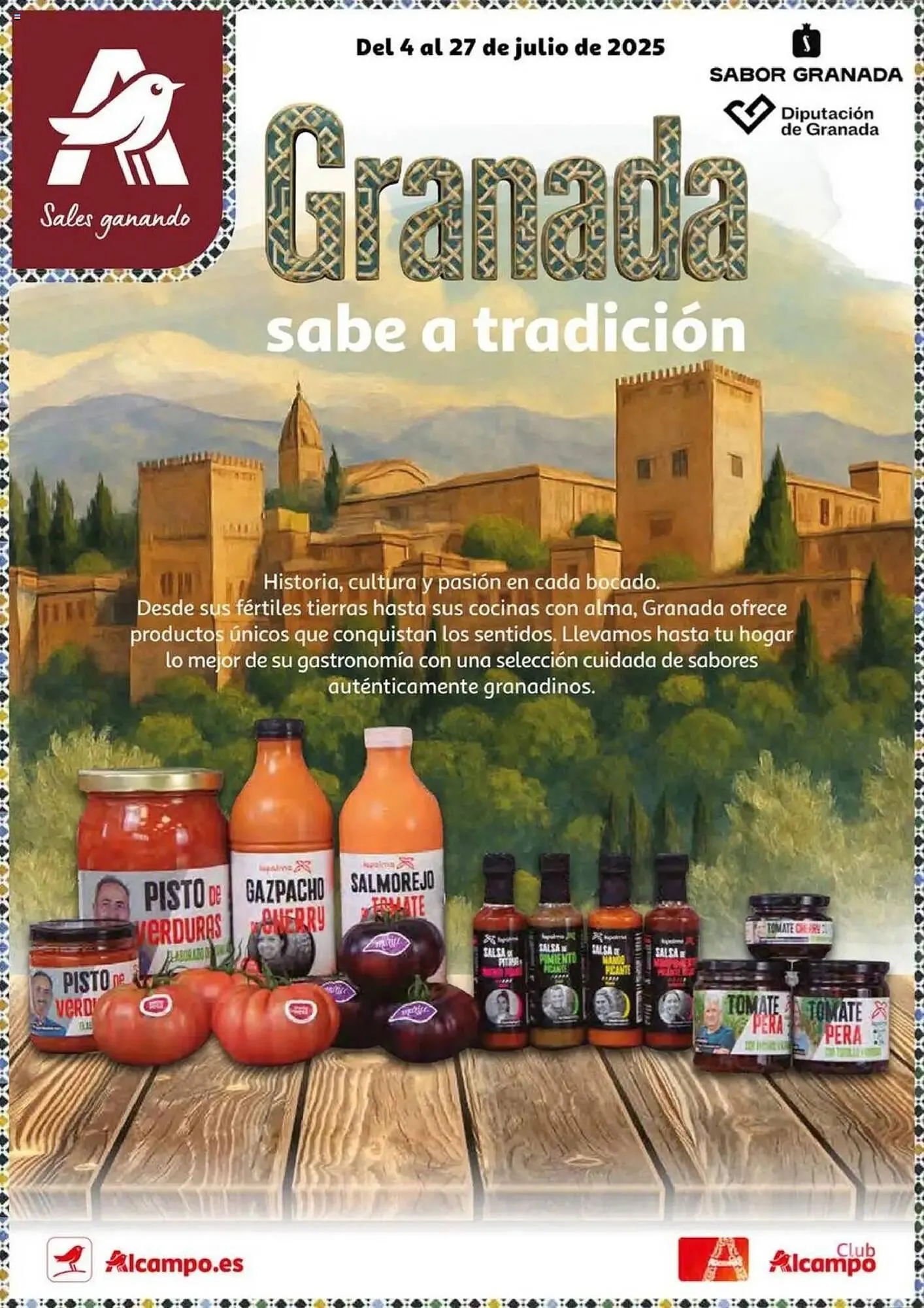 Catálogo de Folleto Alcampo 4 de julio al 27 de julio 2025 - Página 1