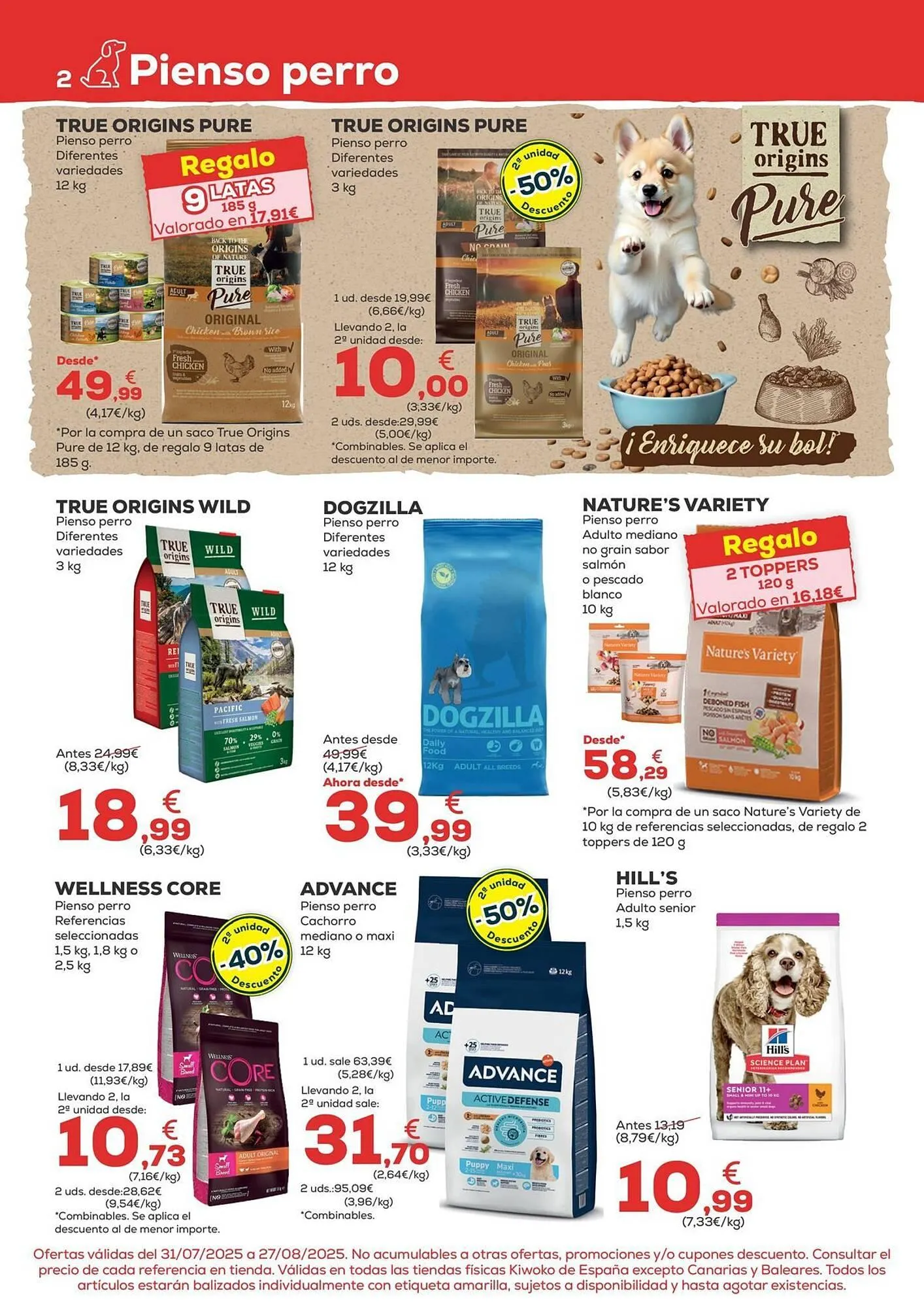 Catálogo de Folleto Kiwoko 31 de julio al 27 de agosto 2025 - Página 2