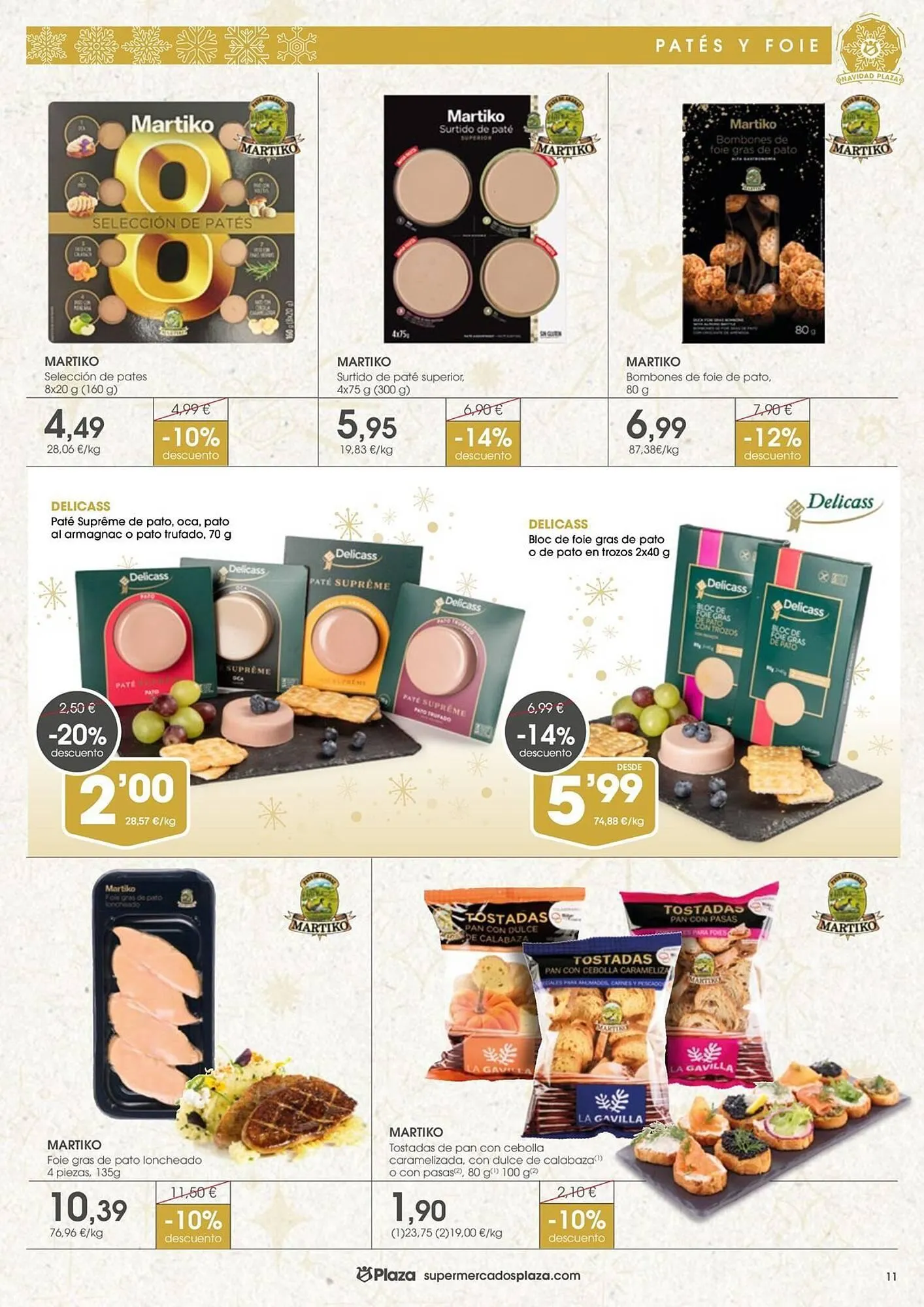 Catálogo de Folleto Supermercados Plaza 4 de diciembre al 17 de diciembre 2025 - Página 11