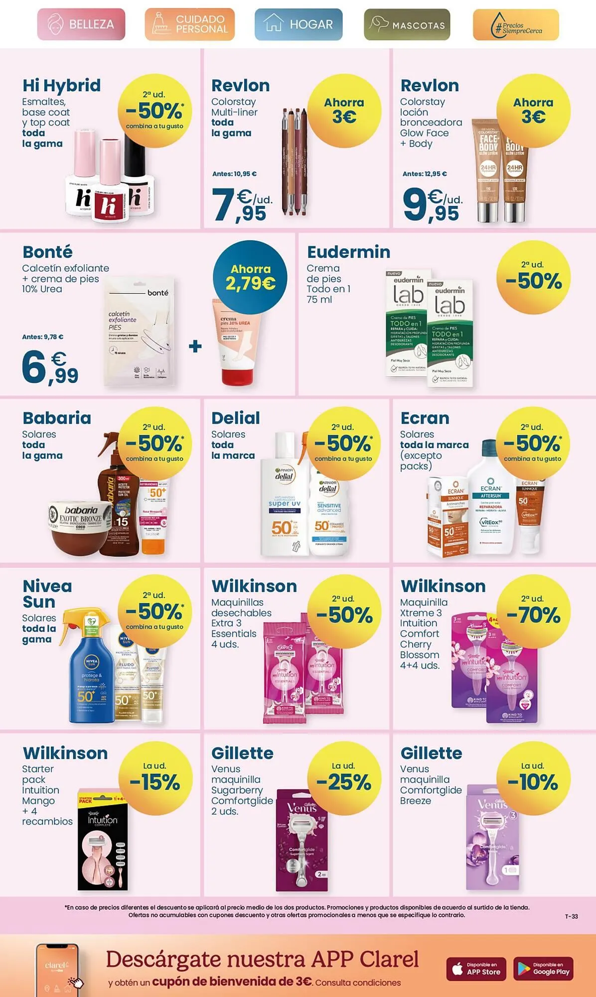 Catálogo de Folleto Clarel 23 de abril al 13 de mayo 2025 - Página 3