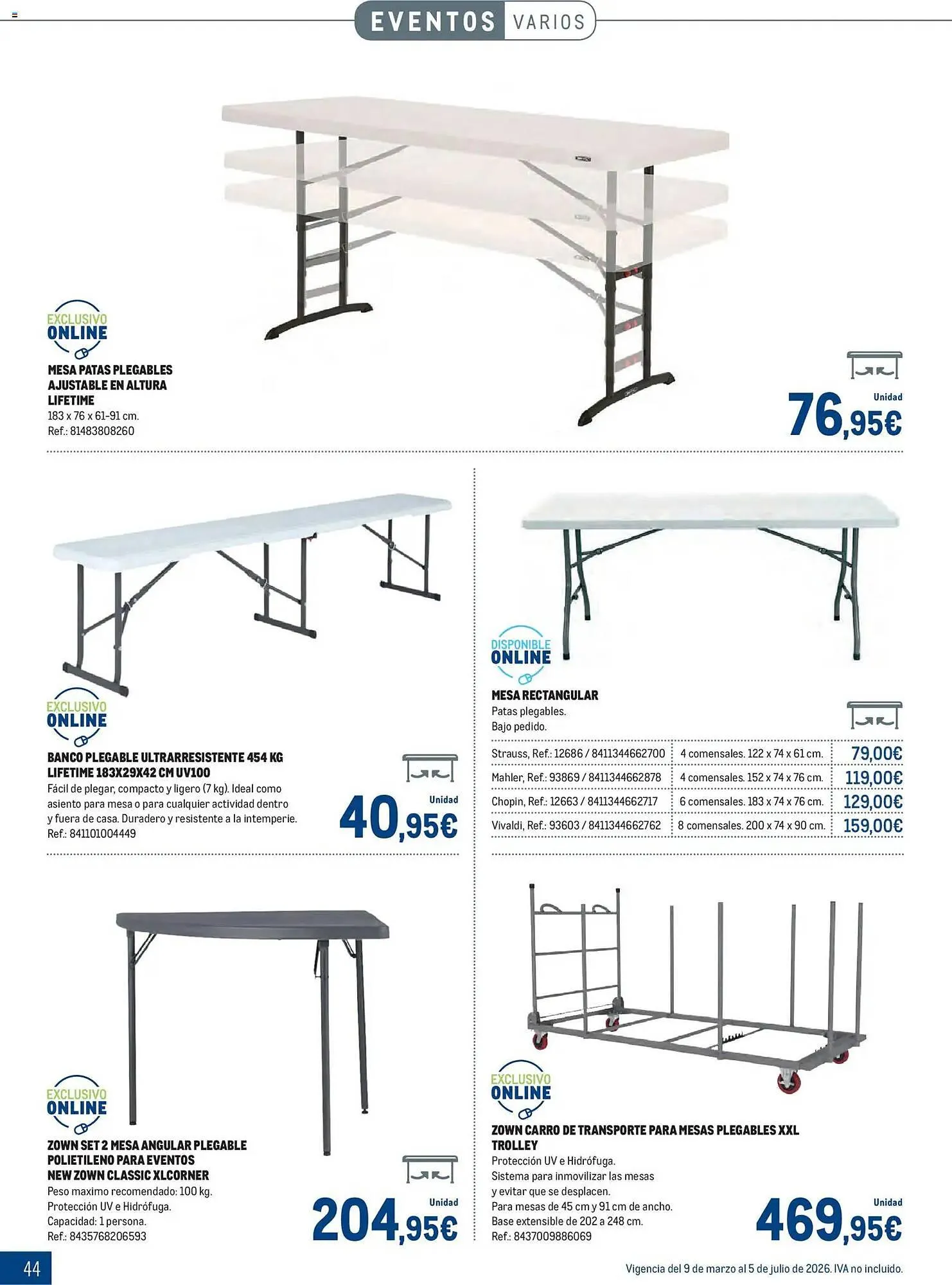 Catálogo de Catálogo Makro 9 de marzo al 5 de julio 2026 - Página 44