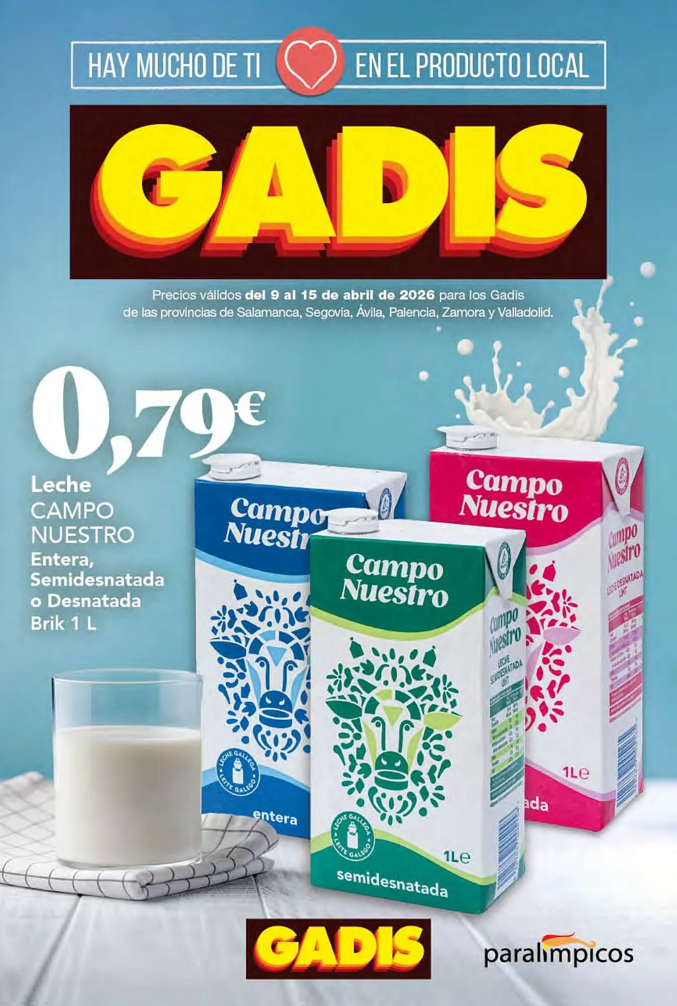 Catálogo de Folleto Gadis 9 de abril al 15 de abril 2026 - Página 1
