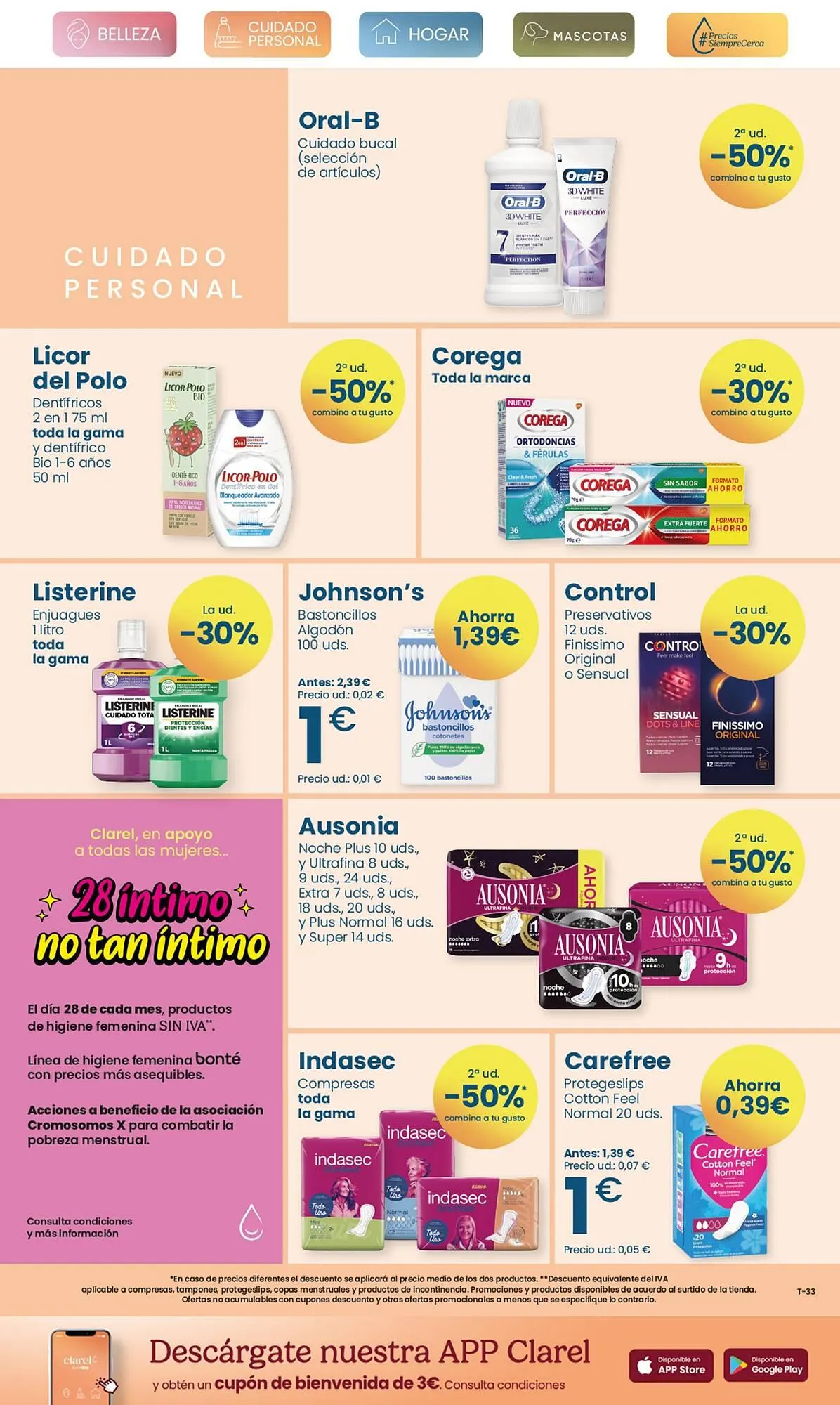 Catálogo de Folleto Clarel 23 de abril al 13 de mayo 2025 - Página 7