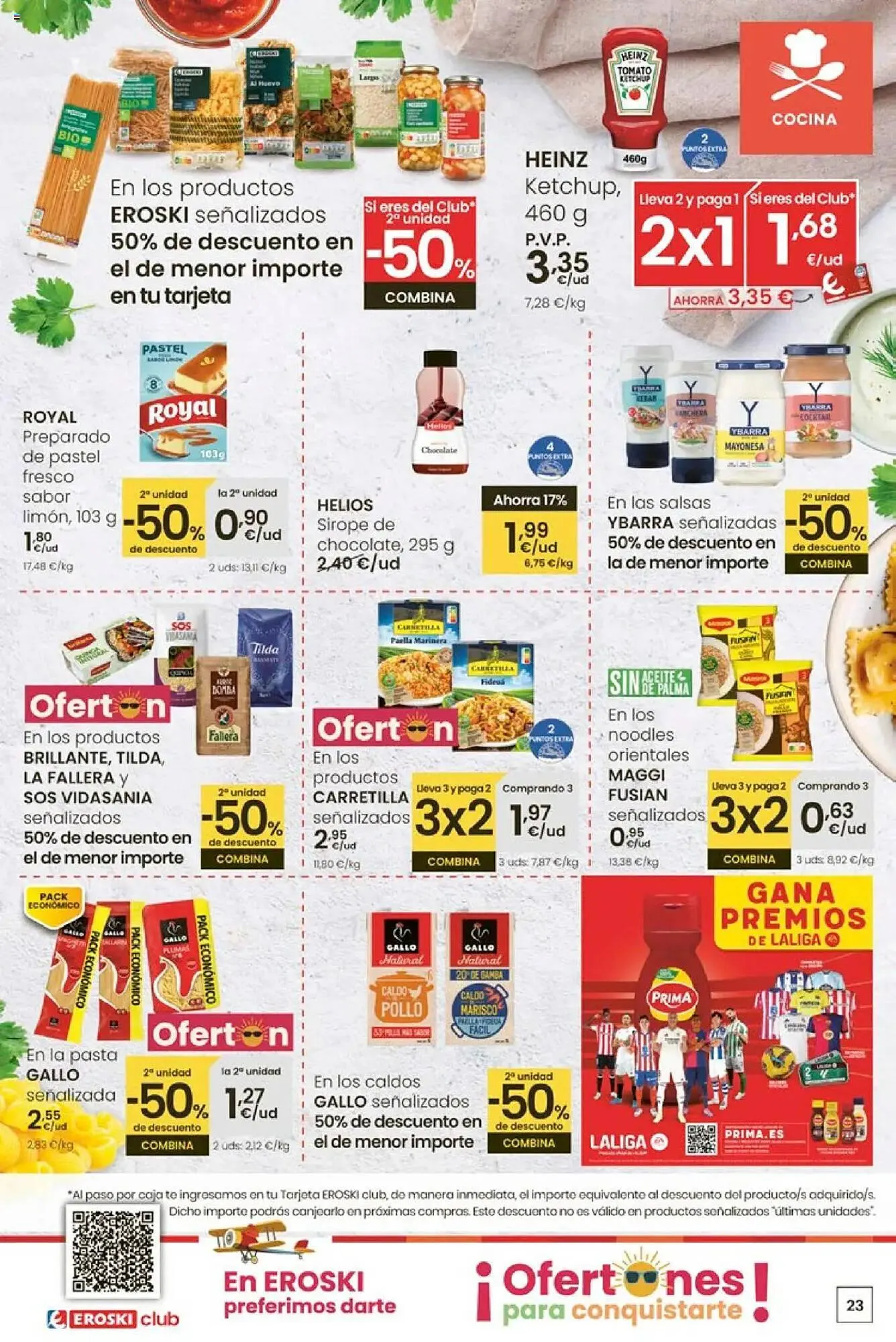 Catálogo de Folleto Eroski 12 de junio al 1 de julio 2025 - Página 23