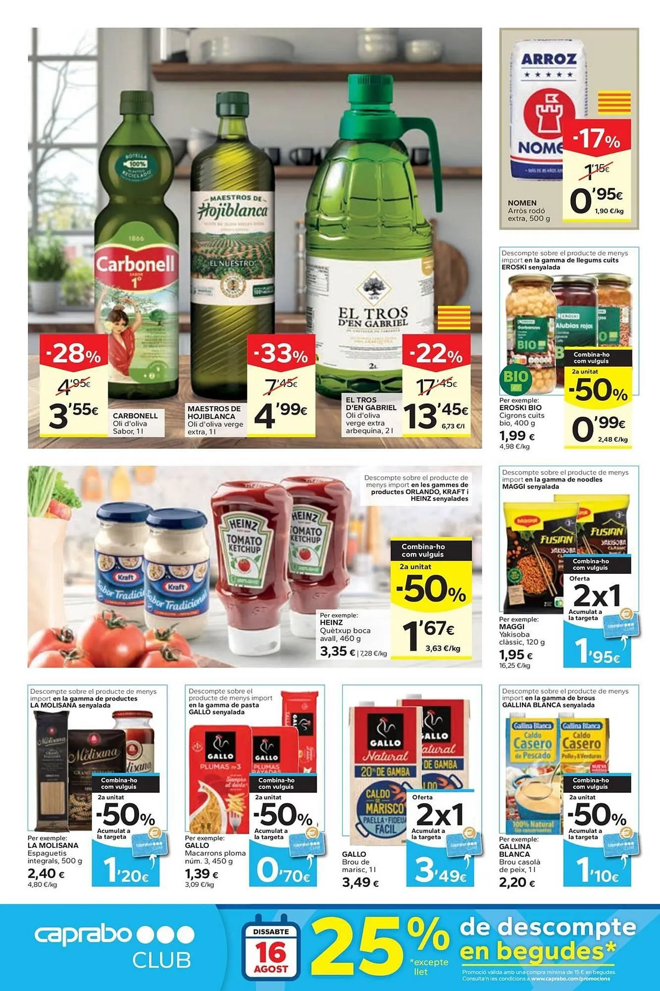 Catálogo de Folleto Caprabo 14 de agosto al 27 de agosto 2025 - Página 12