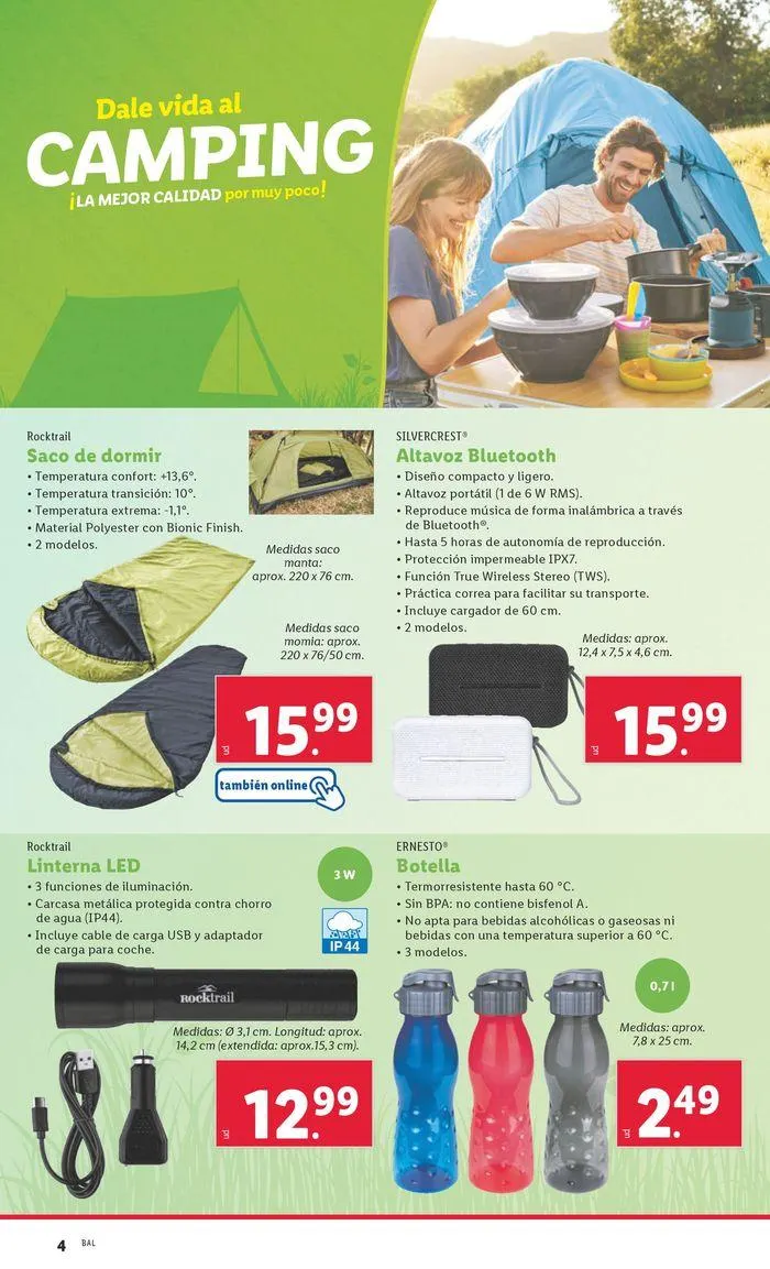 Catálogo de ¡Bazar Lidl! 27 de mayo al 2 de junio 2024 - Página 6