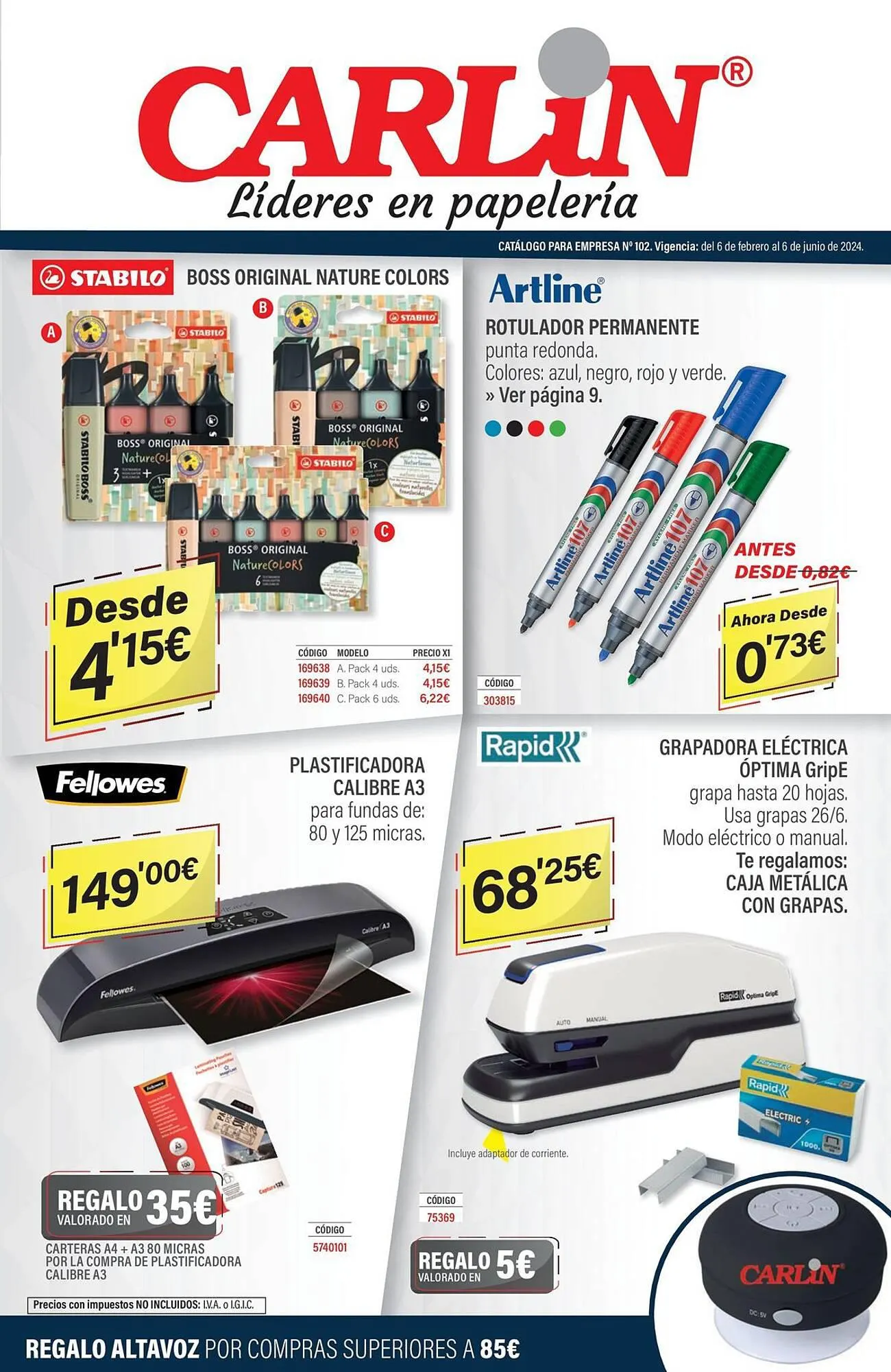 Catálogo de Folleto Carlin 13 de febrero al 6 de junio 2024 - Página 