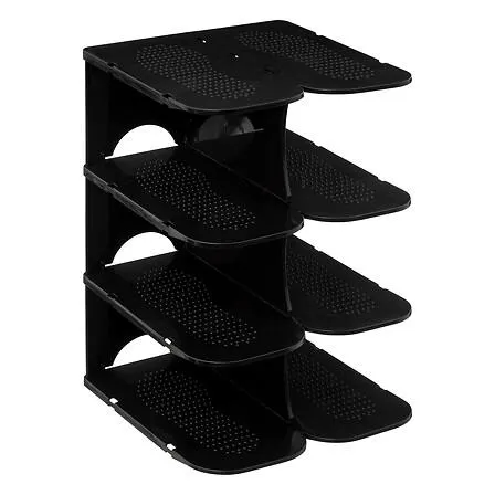 OFERTA! 202309 ZAPATERO DE PLÁSTICO CON ACCESORIOS PARA 4 PARES