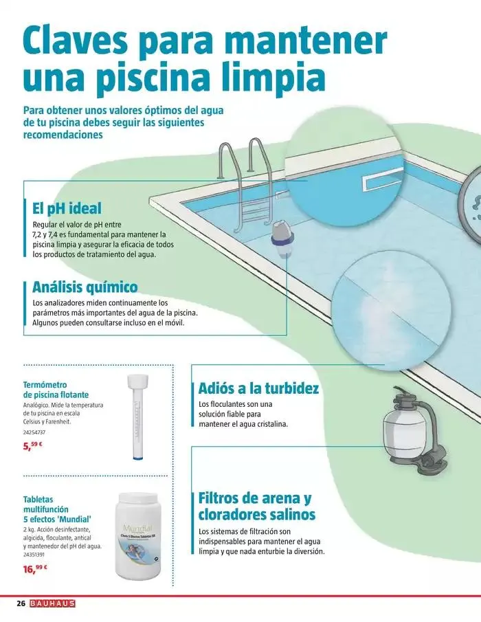 Catálogo de Piscinas, spa, limpieza y Mantenimiento 8 de mayo al 7 de junio 2025 - Página 26