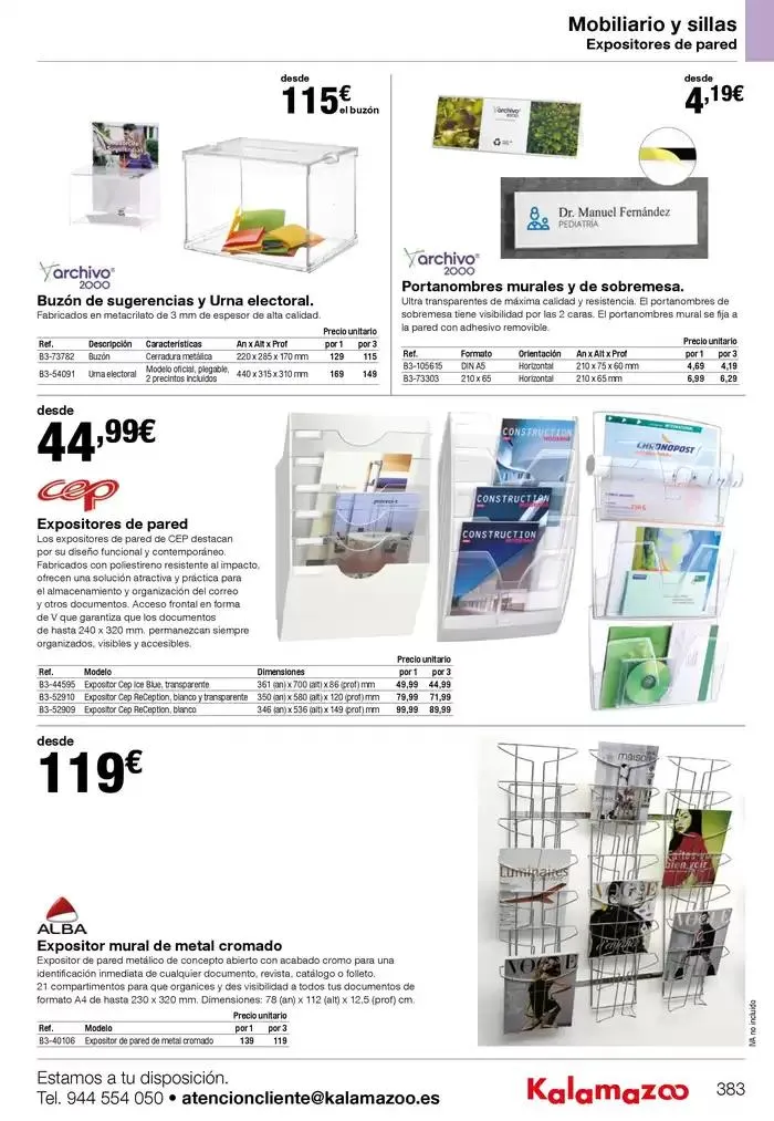 Catálogo de Staples Kalamazoo Catálogo General 9 de enero al 30 de septiembre 2025 - Página 383