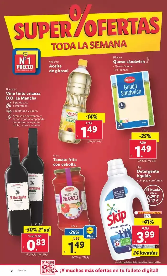 Catálogo de № 1 PRECIO - Ofertas válidas del 31/03 al 06/04 31 de marzo al 6 de abril 2025 - Página 2
