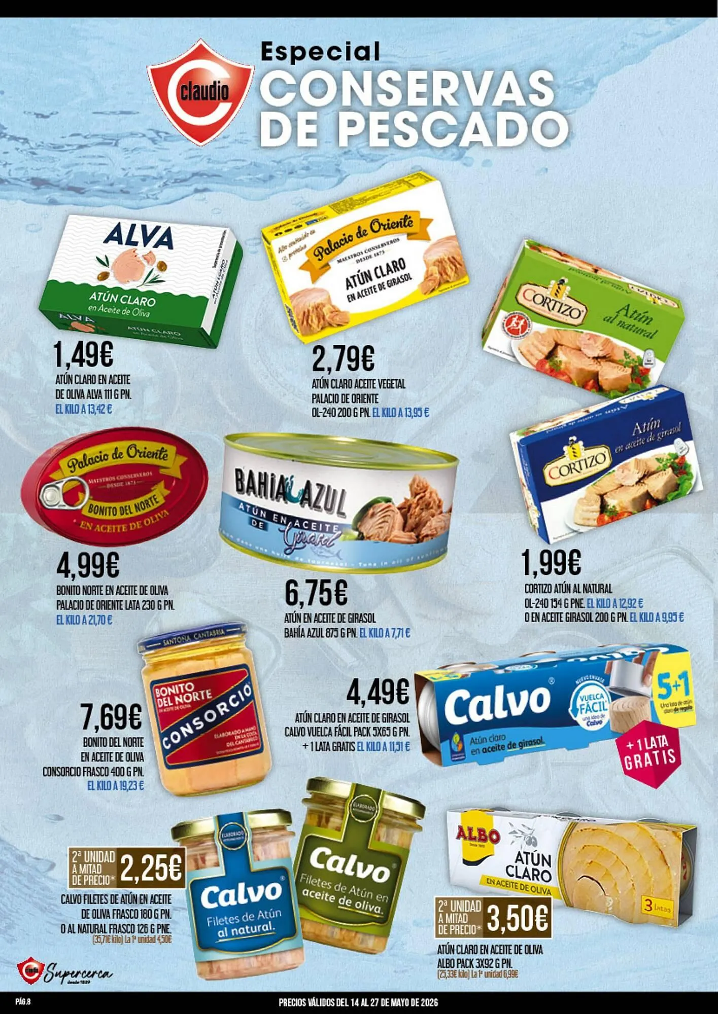 Catálogo de Folleto Claudio 14 de mayo al 27 de mayo 2026 - Página 8
