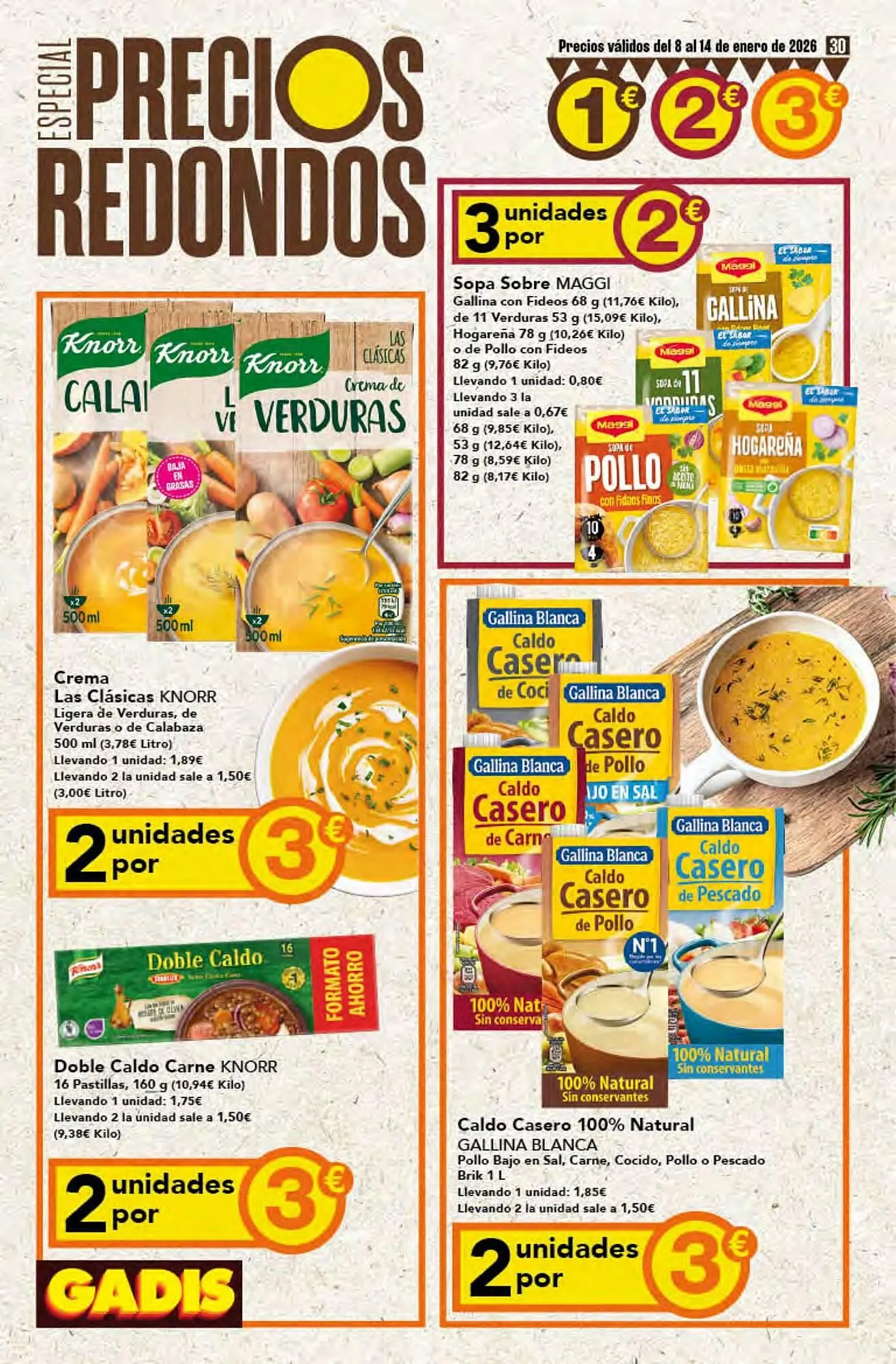 Catálogo de Folleto Gadis 8 de enero al 14 de enero 2026 - Página 30