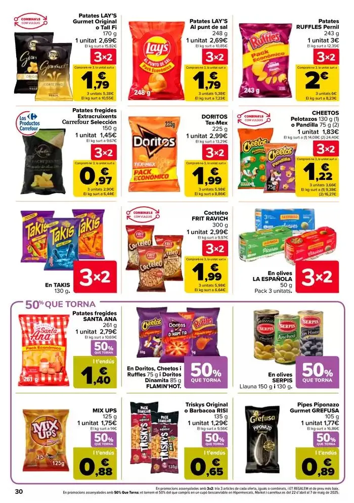 Catálogo de 50% QUE VUELVE + 3x2 10 de abril al 21 de abril 2025 - Página 30