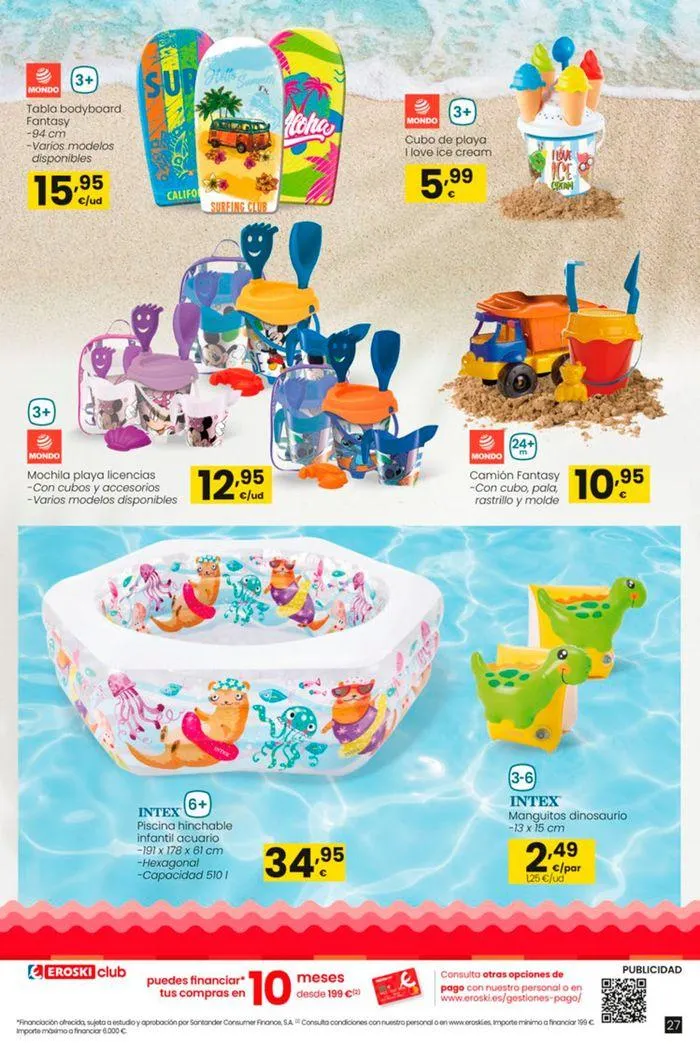 Catálogo de Vive el verano HIPERMERCADOS EROSKI 13 de junio al 10 de julio 2024 - Página 27