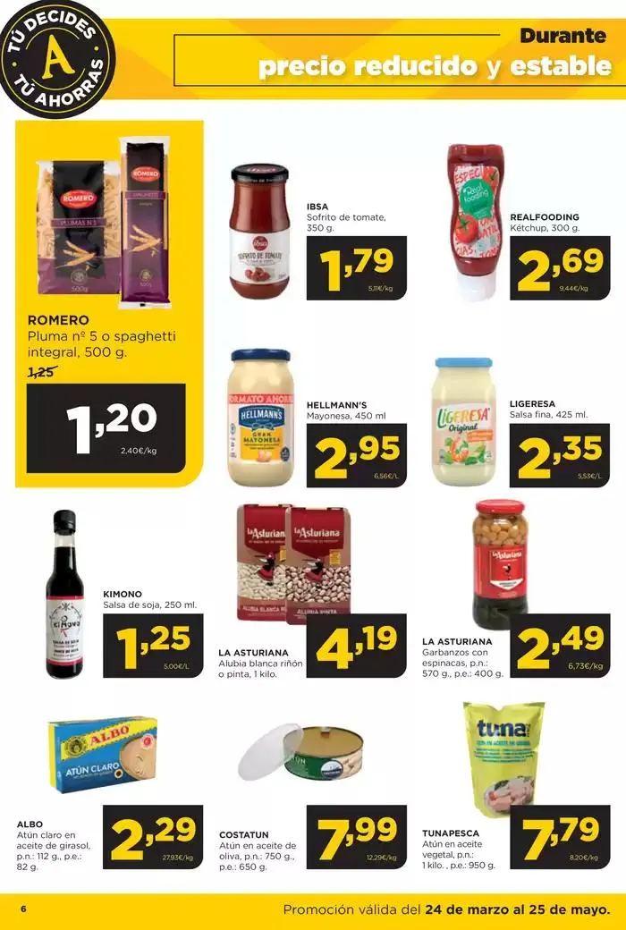 Catálogo de Tu decides tu ahorras 24 de marzo al 25 de mayo 2025 24 de marzo al 25 de mayo 2025 - Página 6