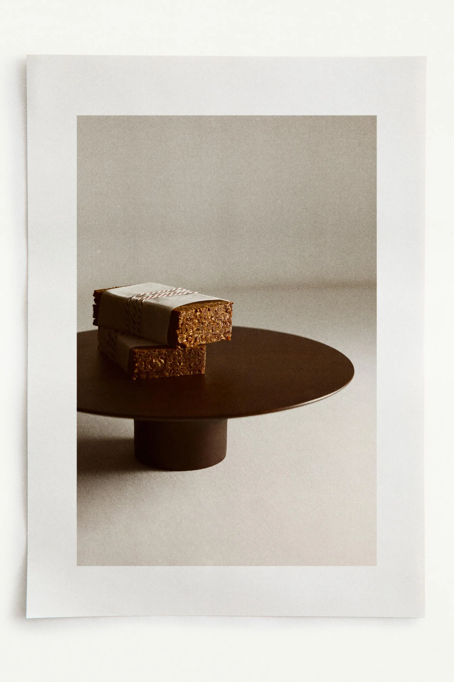 Fuente de servir con pie