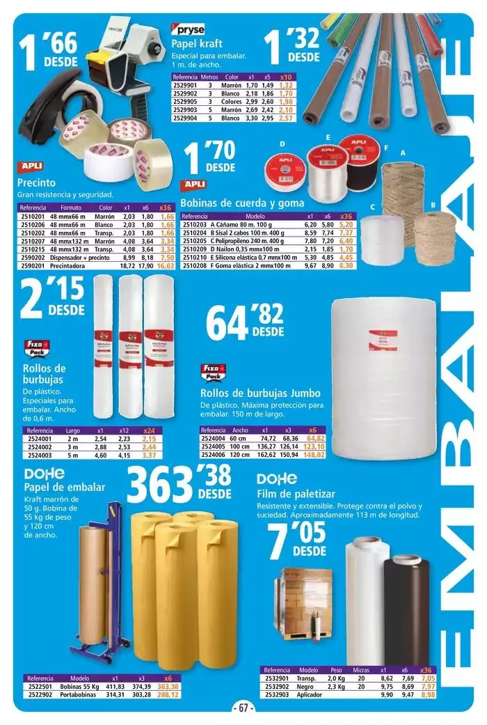 Catálogo de CATÁLOGO EMPRESAS Y PROFESIONALES 8 de mayo al 10 de octubre 2025 - Página 67