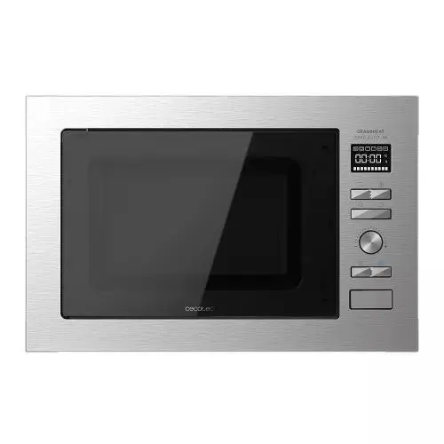 Microondas Cecotec GRANDHEAT 2590 BUILT-IN STEEL BLACK