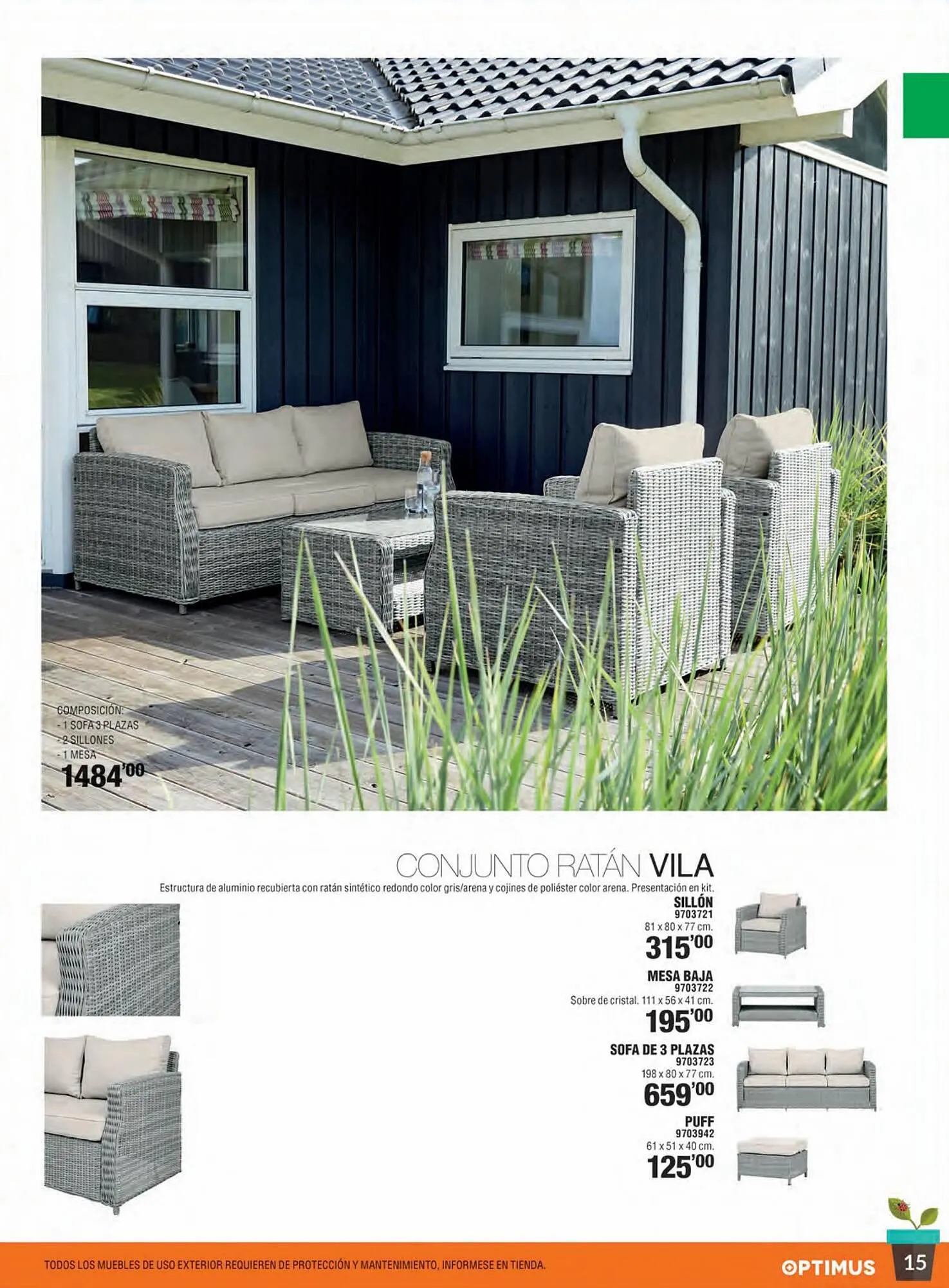 Catálogo de Folleto Optimus 27 de marzo al 31 de agosto 2023 - Página 15