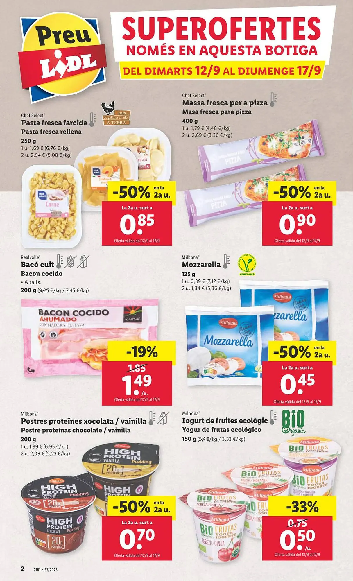 Catálogo de LIDL Folleto 29 de agosto al 10 de septiembre 2023 - Página 2