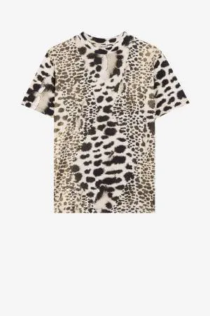 Camiseta de algodón con estampado Murena