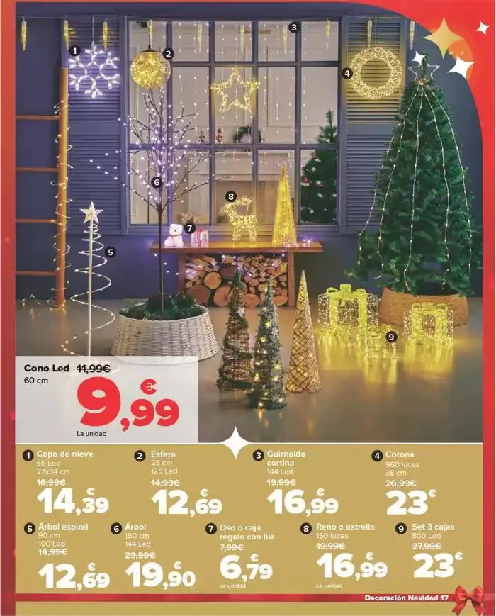 Catálogo de DECORACIÓN NAVIDAD 7 de noviembre al 9 de diciembre 2024 - Página 17