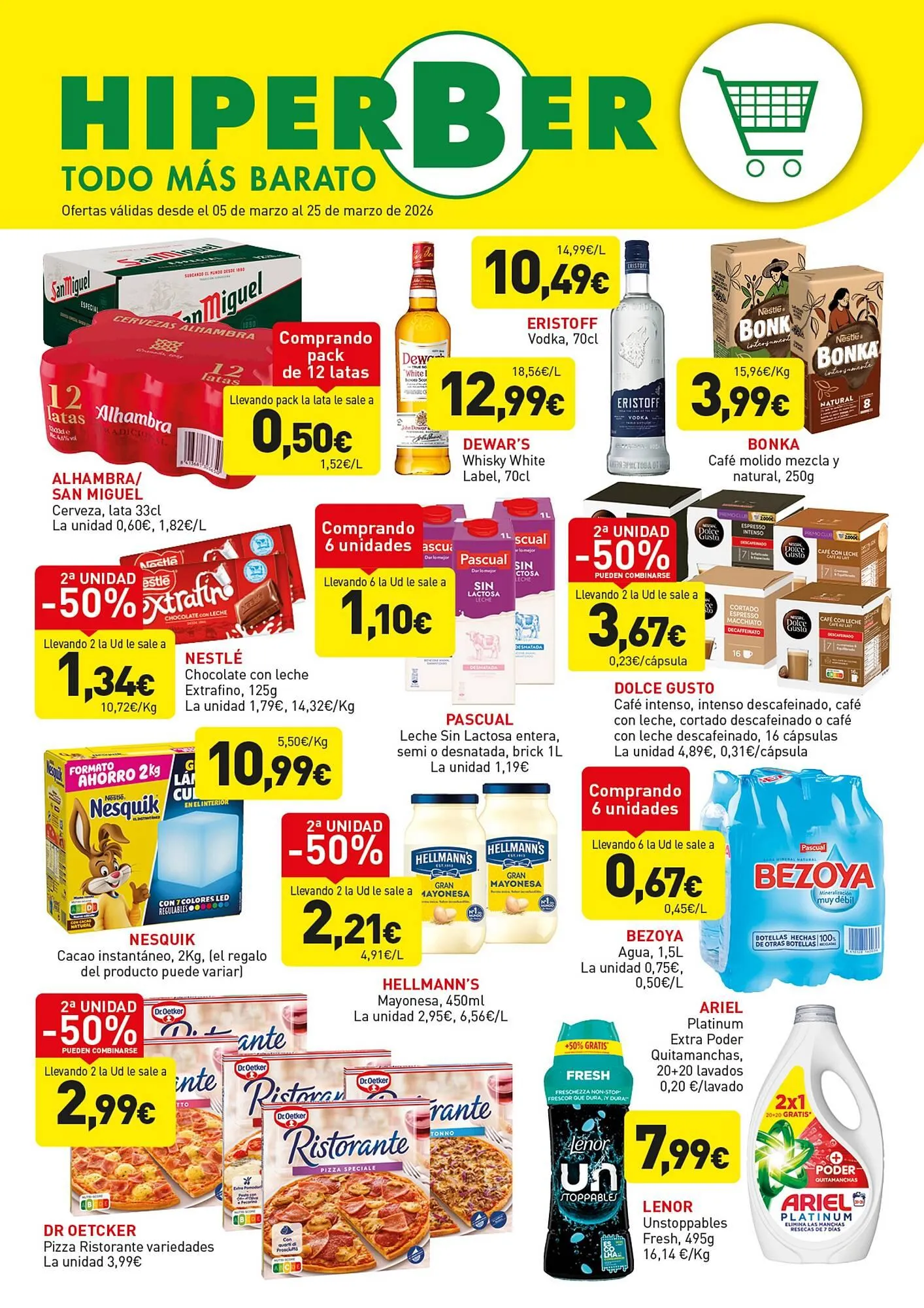 Catálogo de Catálogo Hiperber 5 de marzo al 25 de marzo 2026 - Página 1