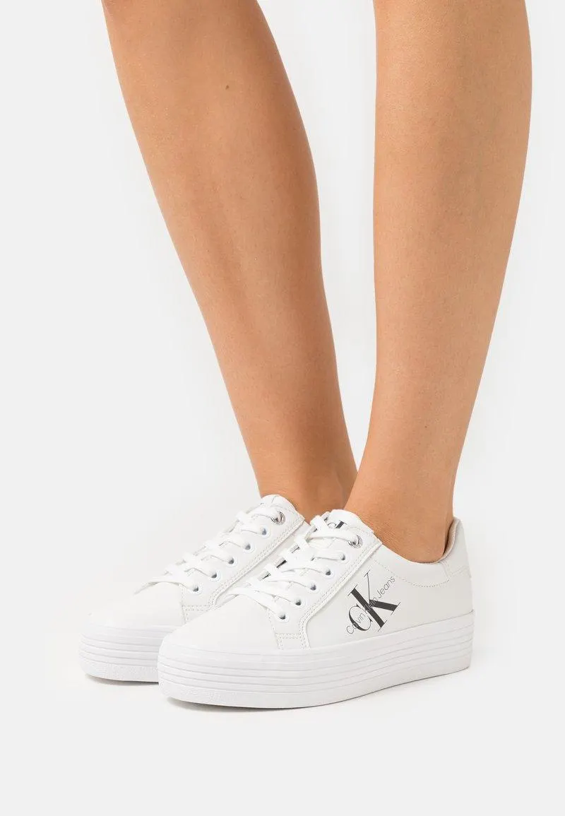 VULC FLATFORM LACEUP - Zapatillas - bright white