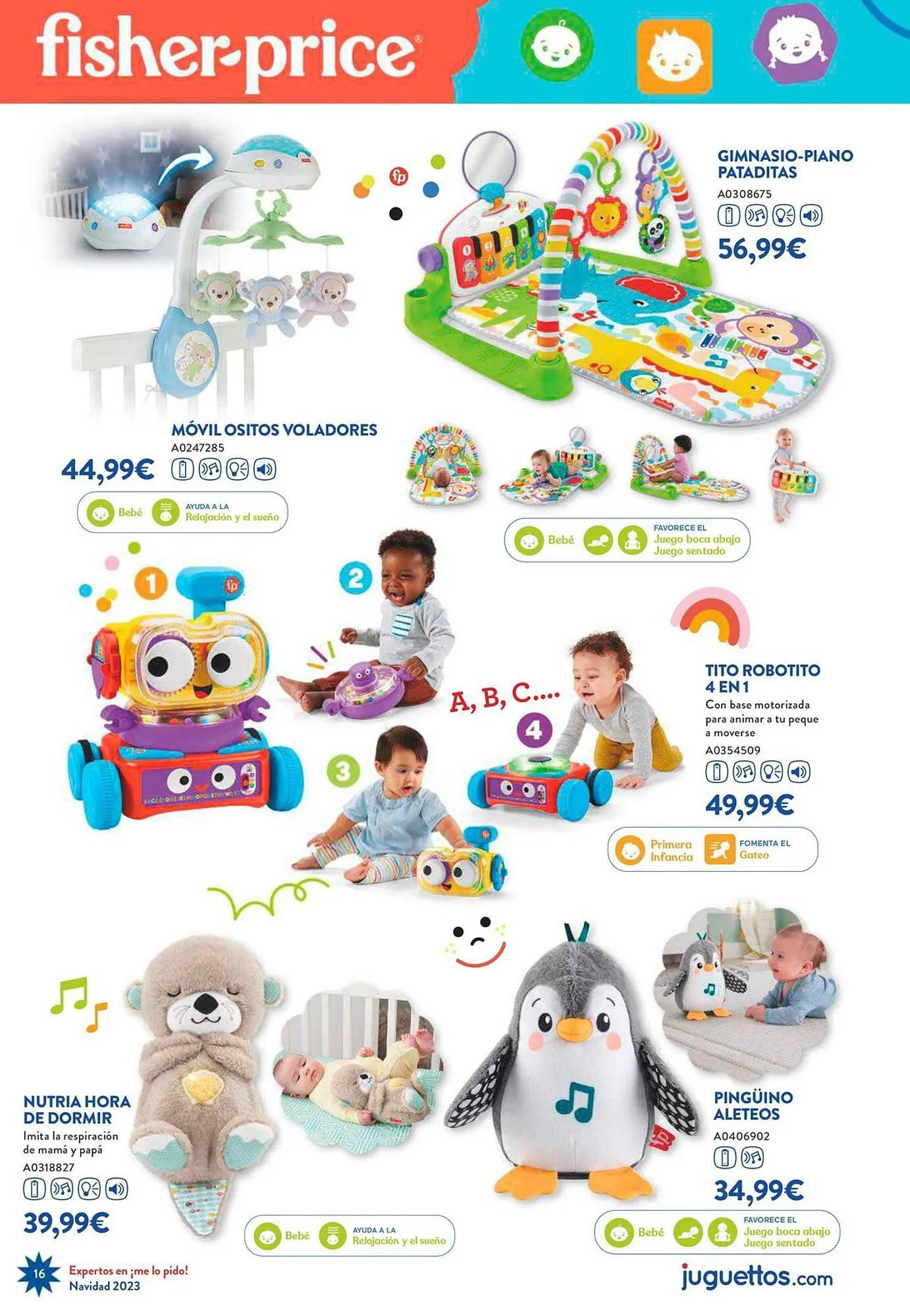 Catálogo de Folleto Juguettos 6 de noviembre al 24 de diciembre 2023 - Página 16