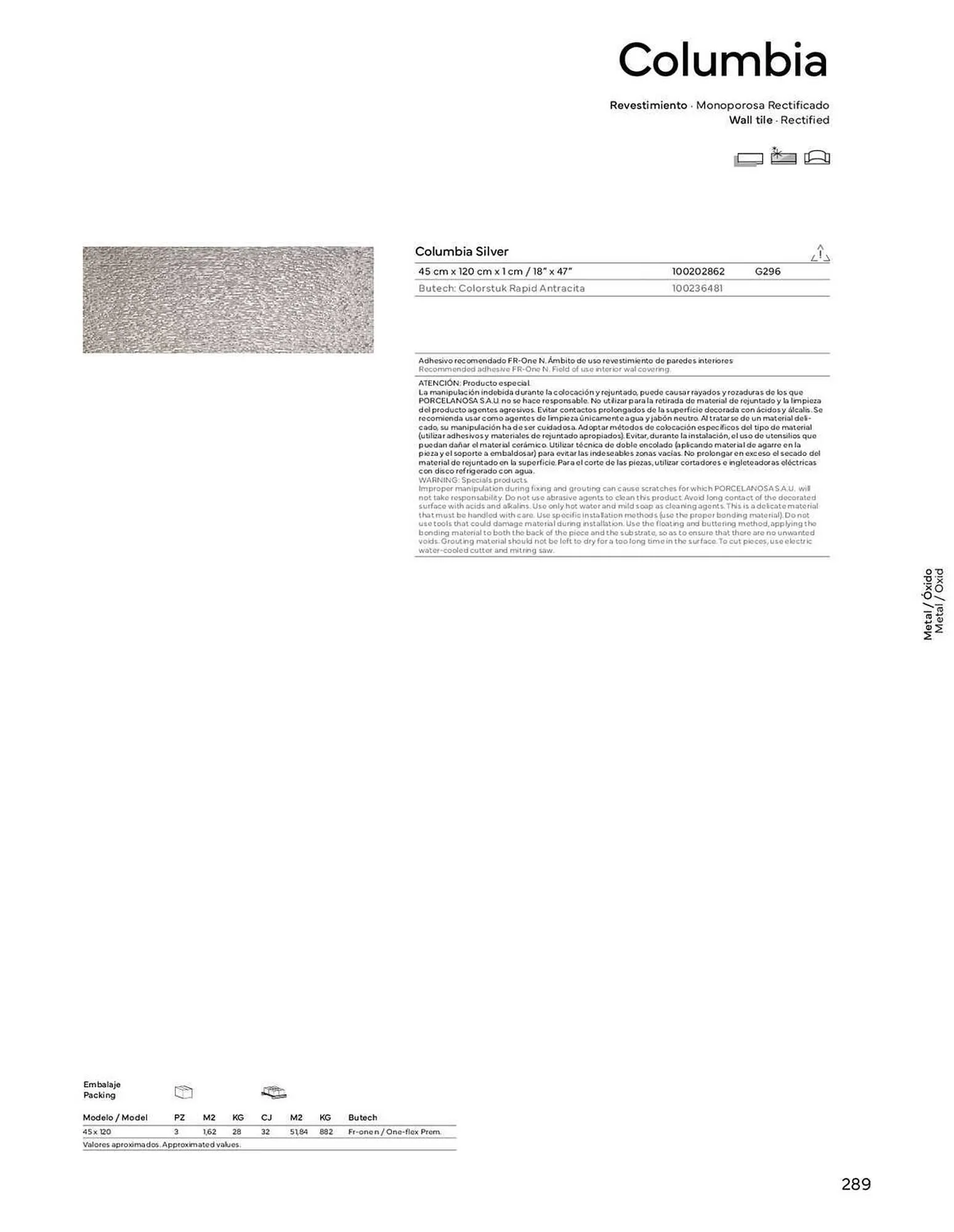 Catálogo de Folleto Porcelanosa 4 de enero al 1 de enero 2024 - Página 291