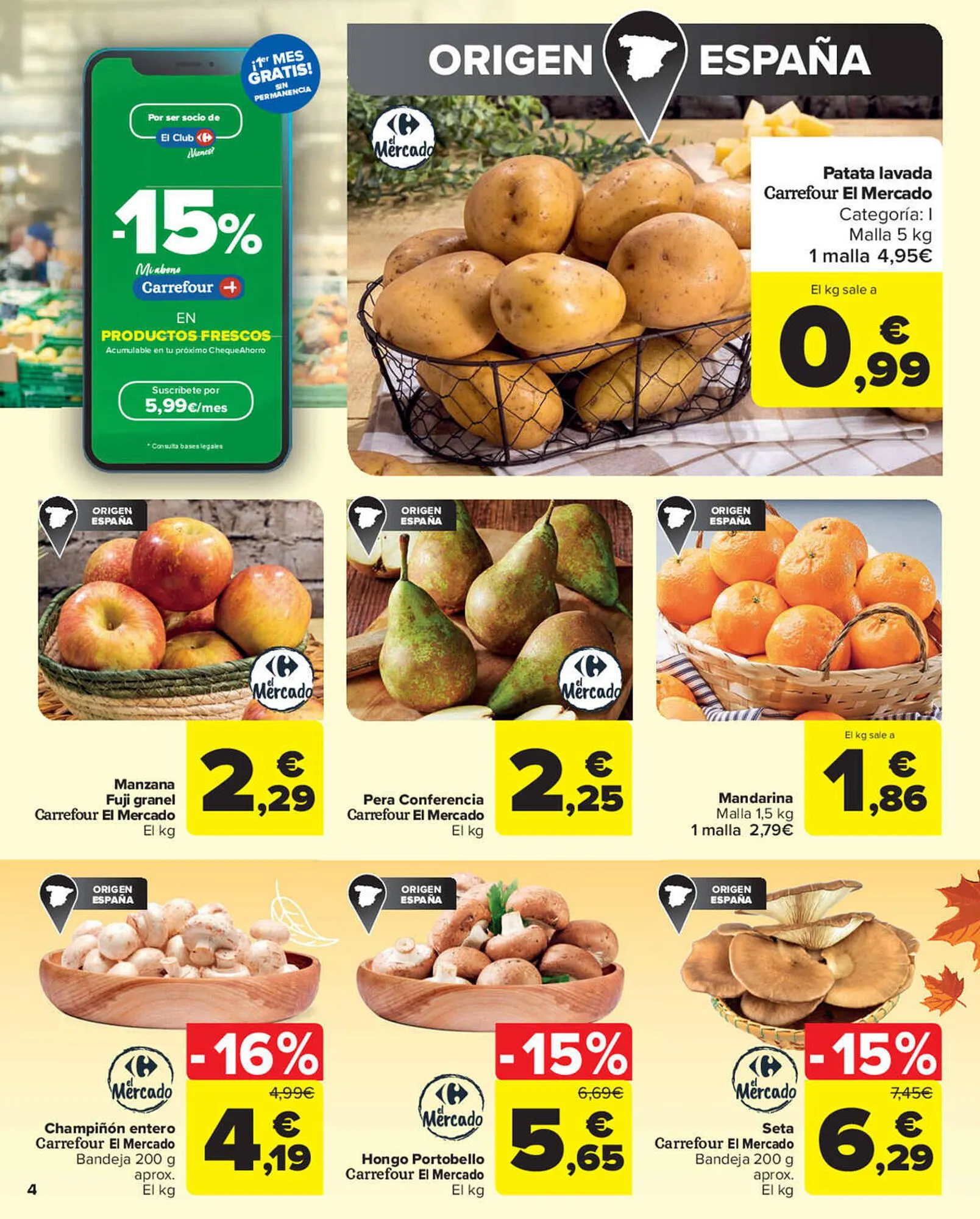 Catálogo de Folleto Carrefour 26 de octubre al 8 de noviembre 2023 - Página 4