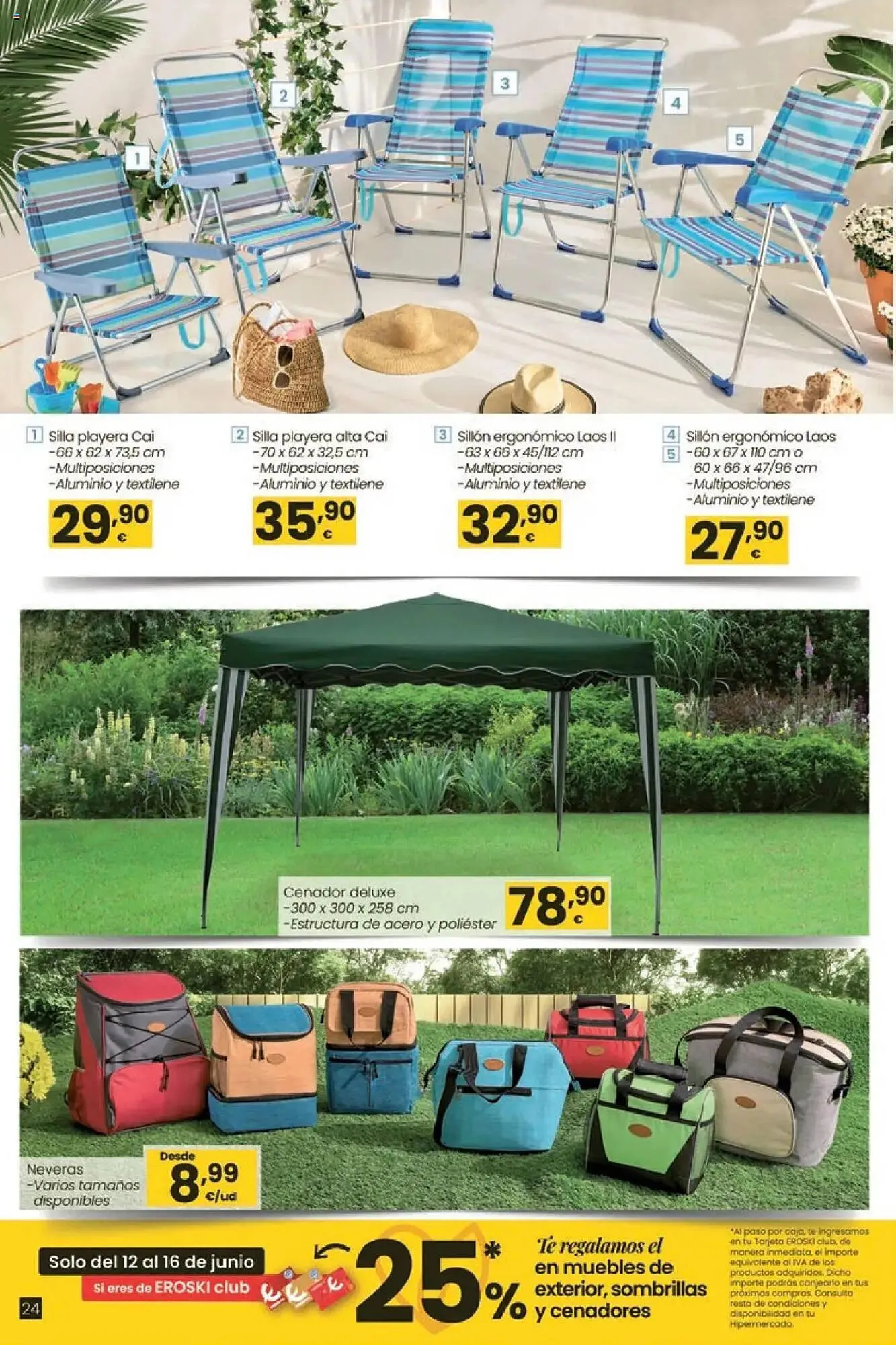 Catálogo de Folleto Eroski 12 de junio al 16 de julio 2025 - Página 24