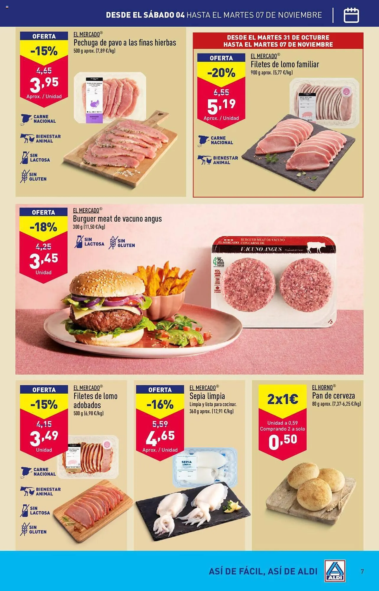 Catálogo de Folleto ALDI 31 de octubre al 7 de noviembre 2023 - Página 7