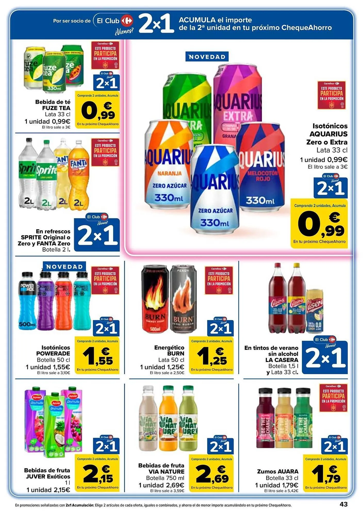 Catálogo de Folleto Carrefour 26 de mayo al 10 de junio 2026 - Página 43