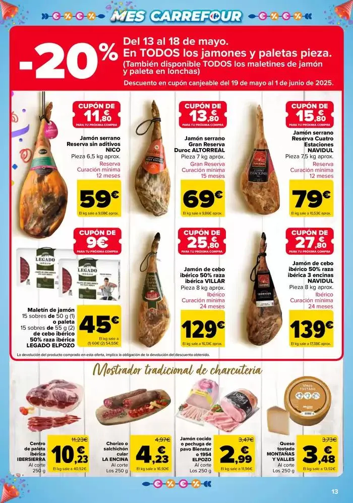 Catálogo de 50% QUE VUELVE + 2ªUD. AL -50% 13 de mayo al 26 de mayo 2025 - Página 13