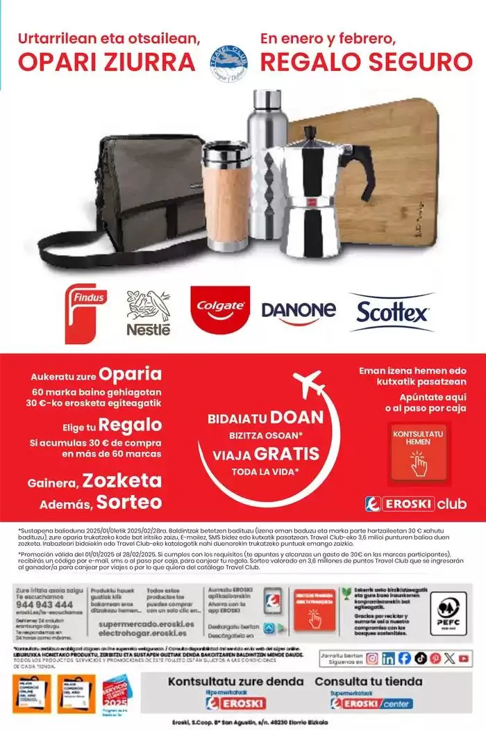 Catálogo de 2000 produktu baino gehiago, BETI PREZIO ONEAN HIPERMERKATUAK EROSKI 13 de febrero al 25 de febrero 2025 - Página 39