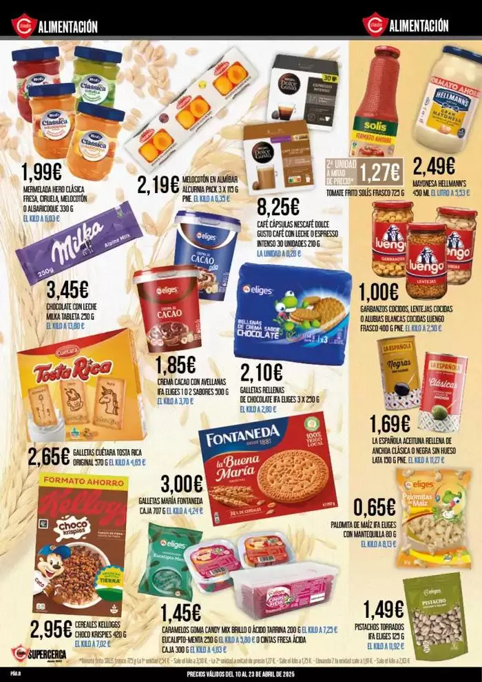 Catálogo de Precios validos del 10 al 23 de abril 10 de abril al 23 de abril 2025 - Página 8